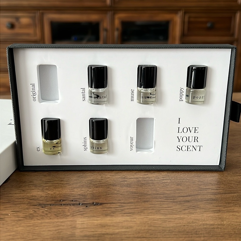 Sample Set of 5 RIDDLE Fragrance Oils 1ml